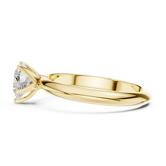 Heart Cut Classic Solitaire Engagement Ring 1 CTW