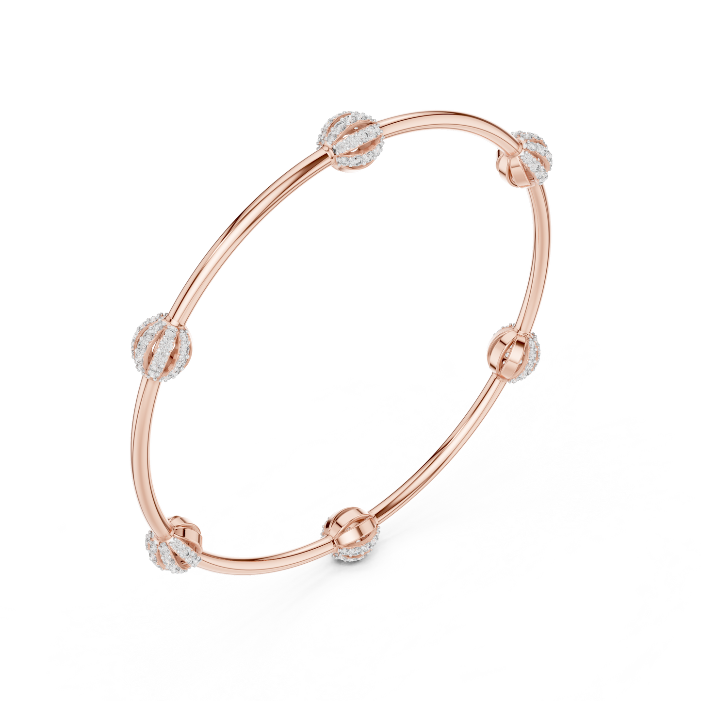 Diamond Orb Bracelet 1.26 CTW