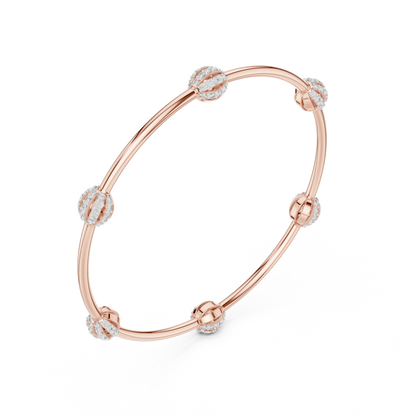 Diamond Orb Bracelet 1.26 CTW