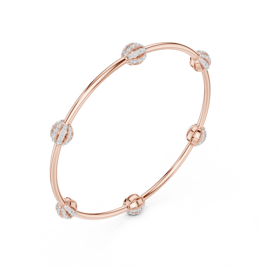 Diamond Orb Bracelet 1.26 CTW