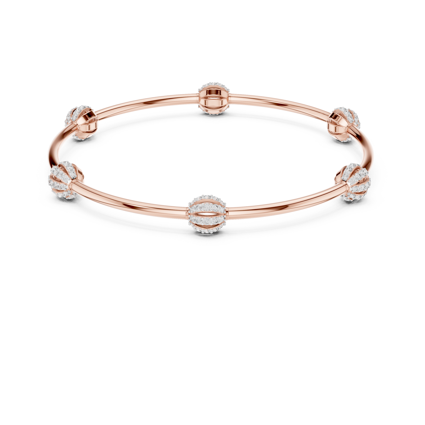 Diamond Orb Bracelet 1.26 CTW