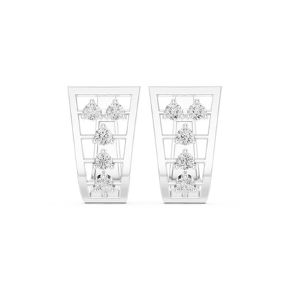 Minimalist 5 Diamond Huggies 0.5 CTW