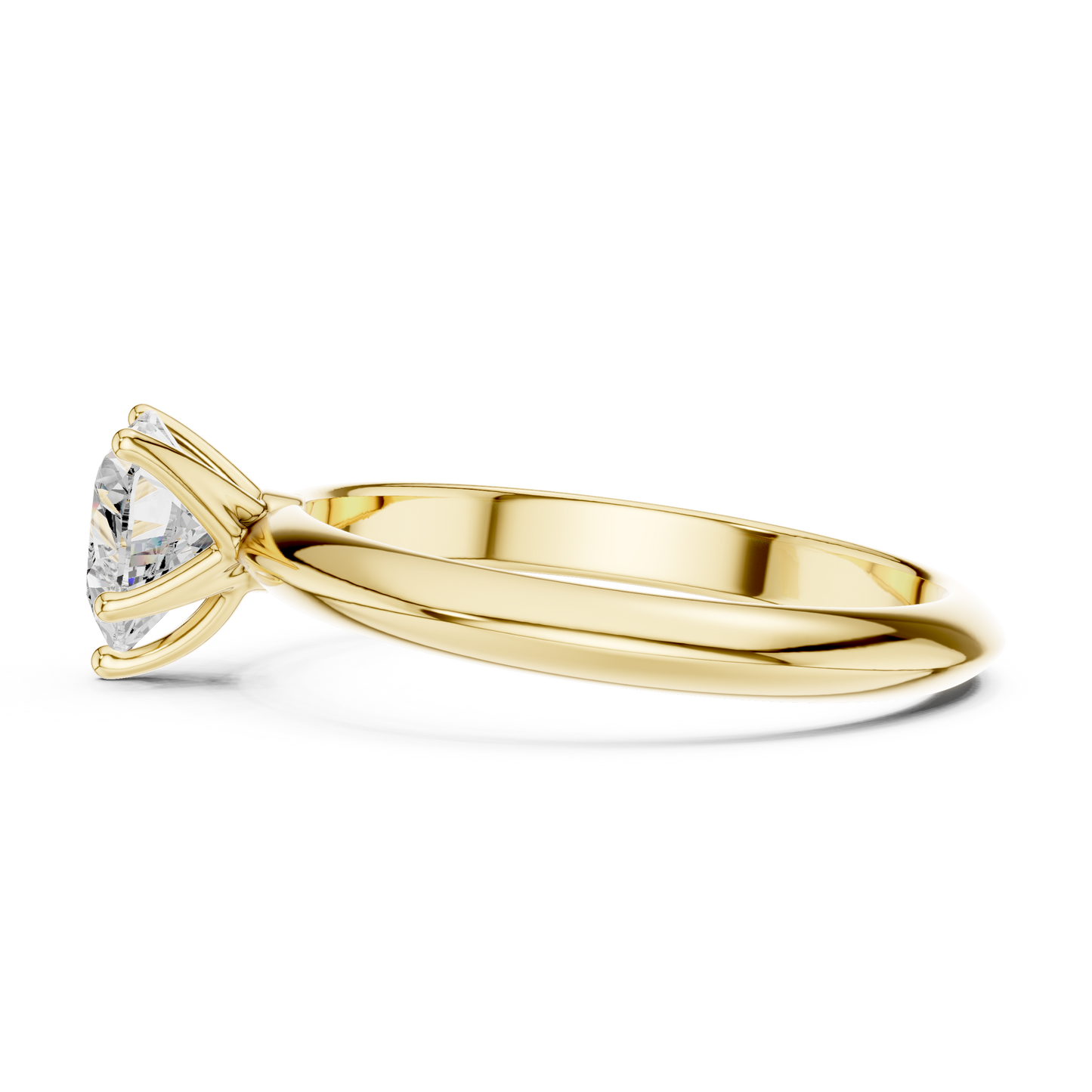 Heart Cut Classic Solitaire Engagement Ring 1 CTW