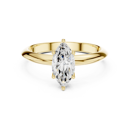 Marquise Cut Classic Solitaire Engagement Ring 1 CTW