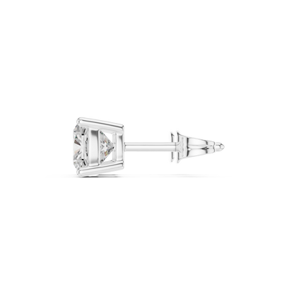 Classic Cushion Shape Diamond Stud Earrings 2 CTW